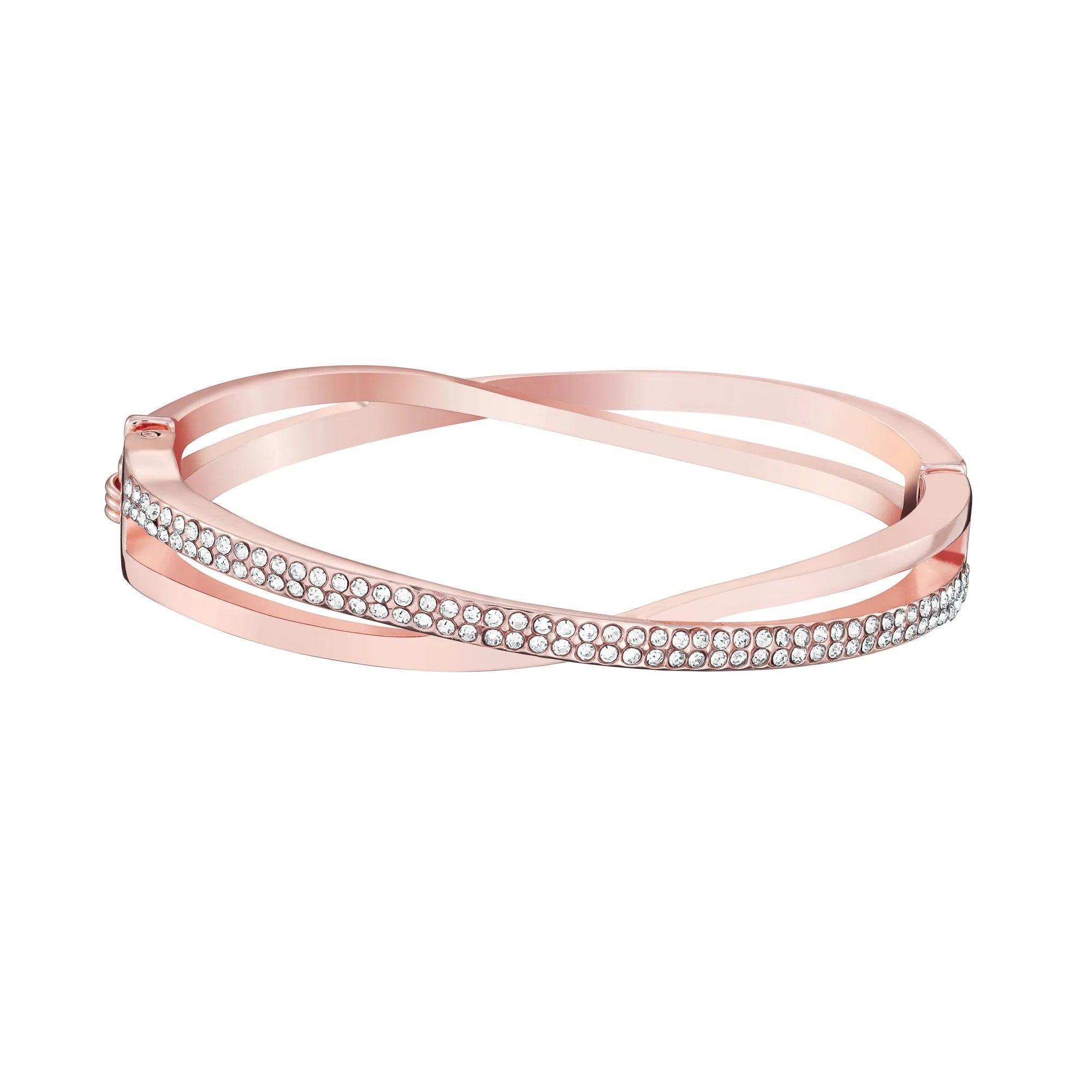 Crystal Plait Bangle