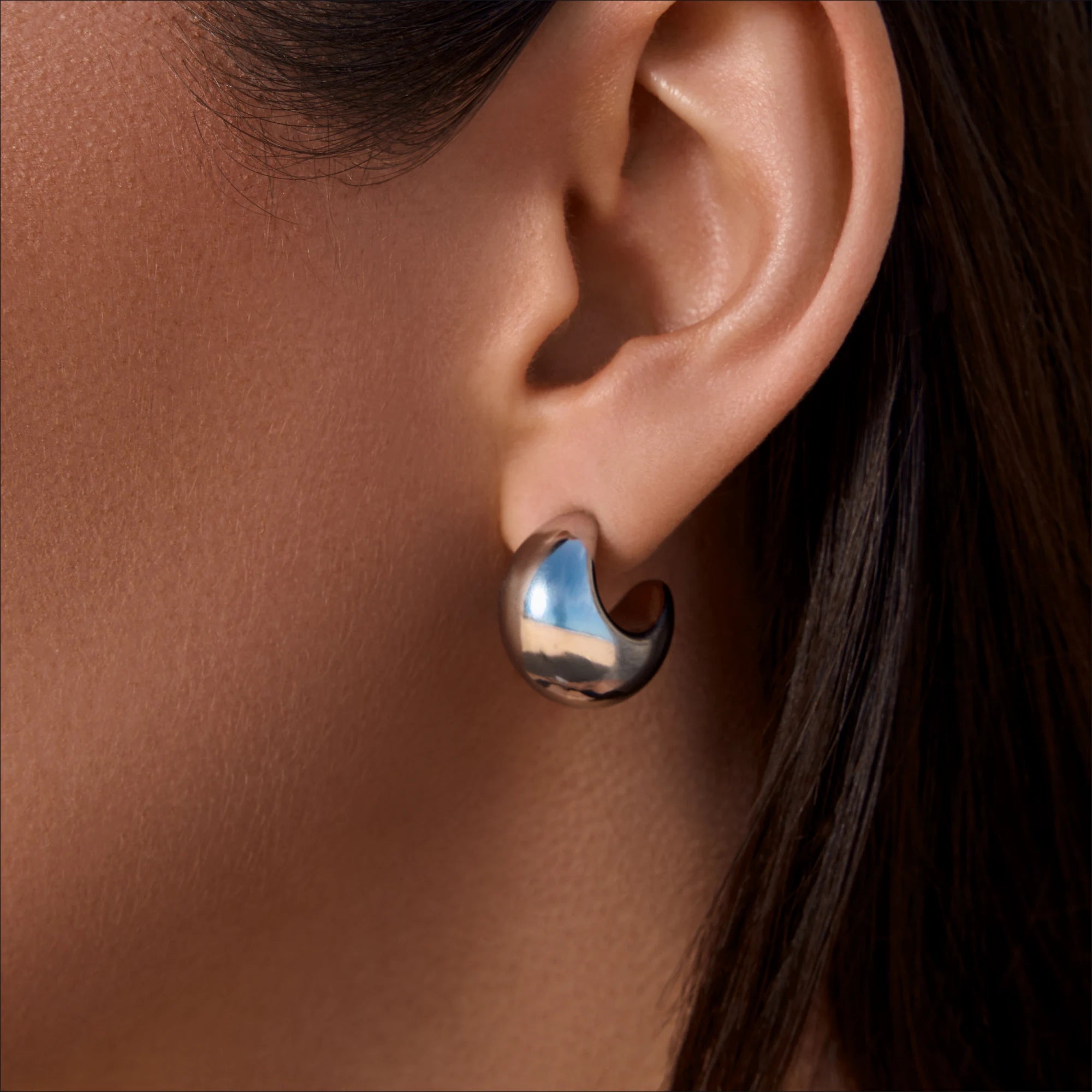 Halo Hoops Stainless Steel Earrings