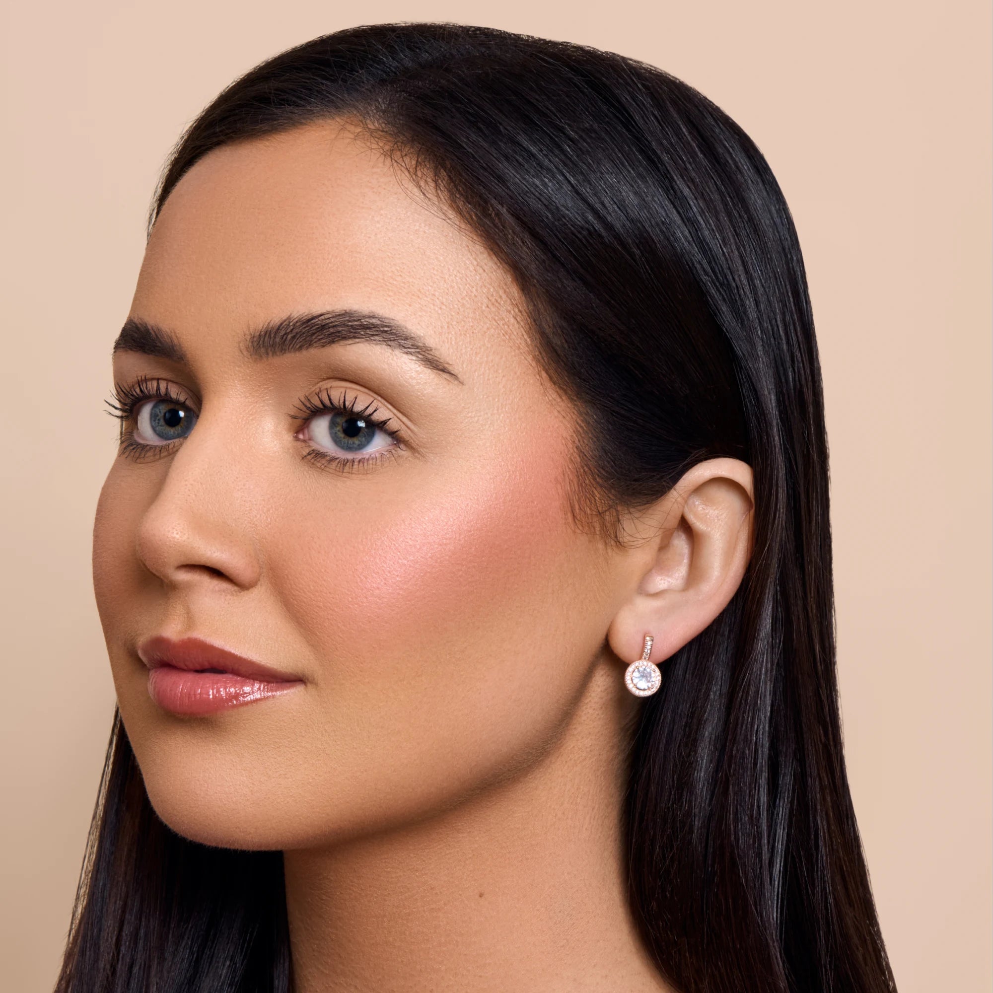 Classic Circle Drop Earrings
